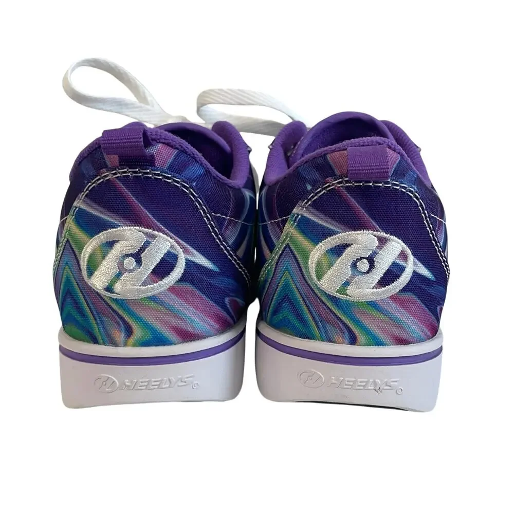 Heelys Pro 20 Prints Skate Shoe Psychedelic Swirl Purple Youth 6 / Women’s 7